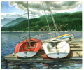 Art reproduction, Watercolor paintings