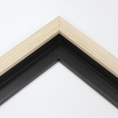 For a fresh take on an old favorite, the new Kyoto II Collection combines quality and elegance with the natural nuance of a wood veneer. From the dark, dramatic black stain. to the classy, semi-casual grey stain, and the restrained, comfortable white wash, these understated finishes are the  perfect accompaniment to any artwork. 

.75 "es wide: ideal for small images.

Kyoto II Collection